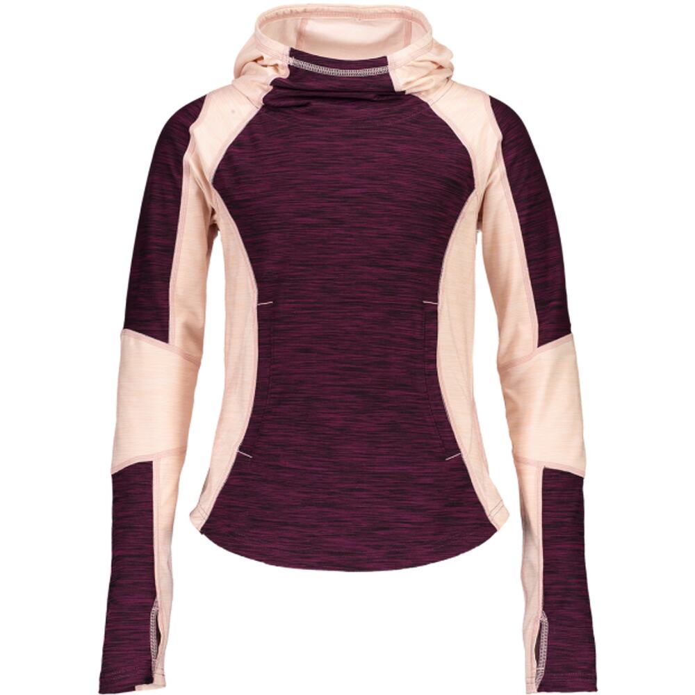 Obermeyer Girls‎ Cora FLC Hoodie Youth Large 14-16 Purple Pink Stretch Pullover